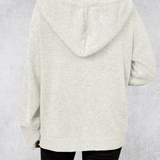 Maya | Navy Chunky Button Cardigan