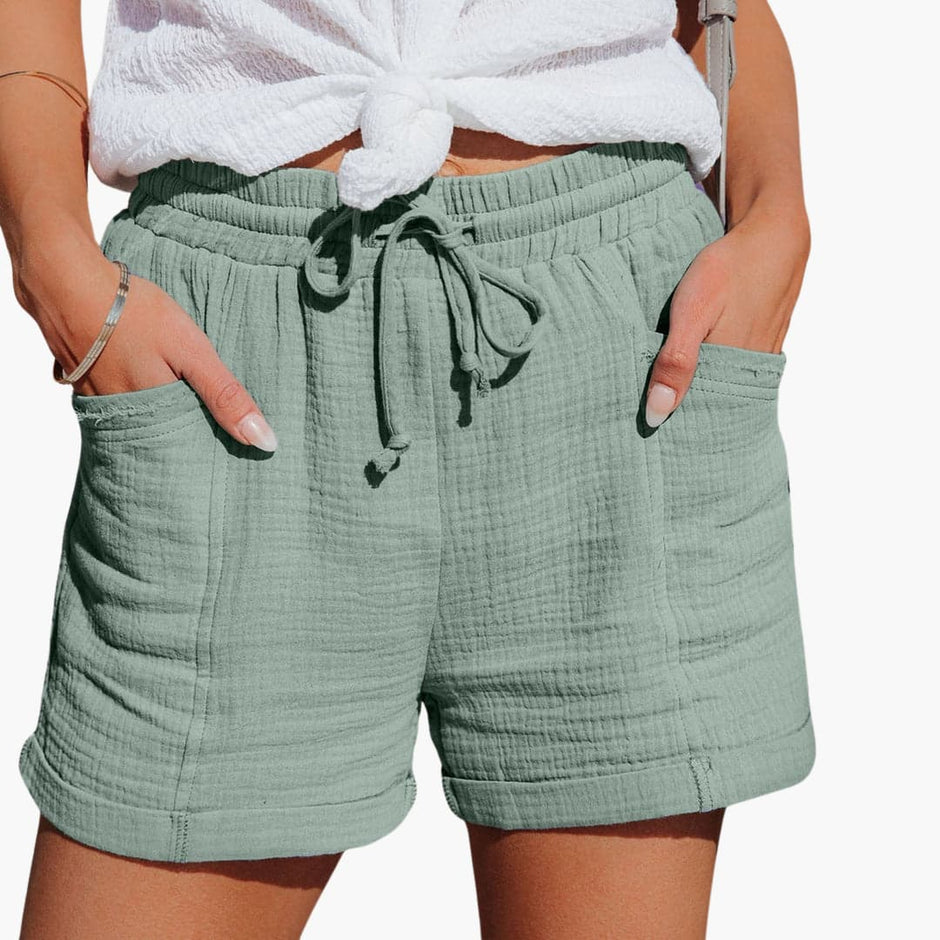 Marian | Drawstring Pocket Shorts