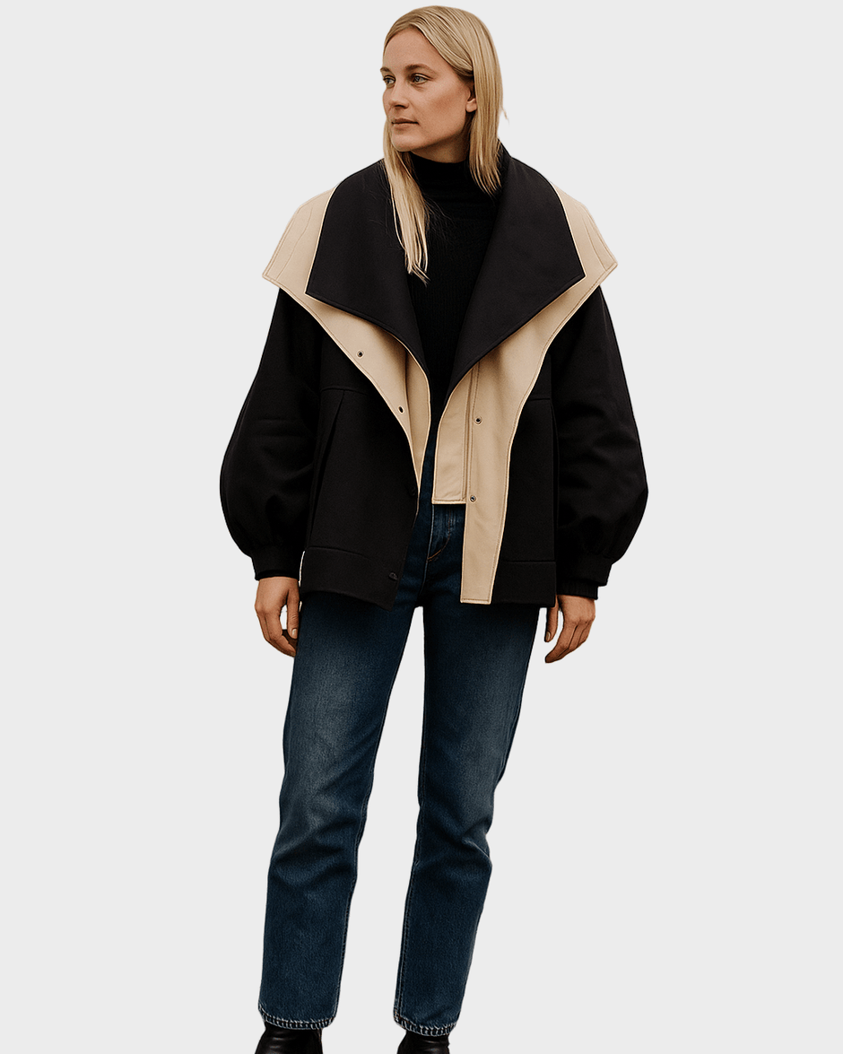 Marisa | Colour-Block Statement Jacket