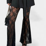 Melody | Blazer & Lace Trouser Set