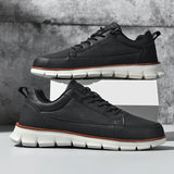 Marcus | Navy Casual Trainers