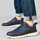 Marcus | Navy Casual Trainers