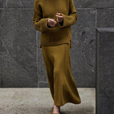 Patricia | Knit Jumper & Maxi Skirt Set