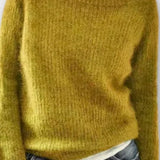 Regina | Mustard Oversized Knit Jumper