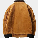 Rupert | Tan Corduroy-Look Jacket