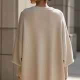 Rosie | Beige Oversized Knit Jumper