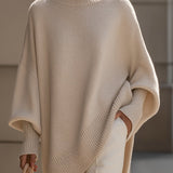 Rosie | Beige Oversized Knit Jumper