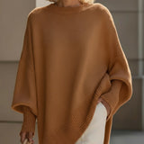 Rosie | Beige Oversized Knit Jumper