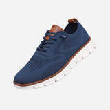 Edward | Cream Knit Trainers