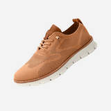 Edward | Cream Knit Trainers