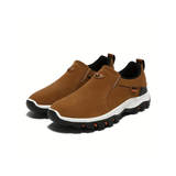 James | Tan Slip-On Walking Shoes