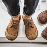 Sean | Brown Casual Lace-Up Shoes
