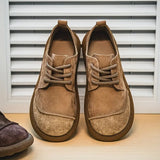 Sean | Brown Casual Lace-Up Shoes