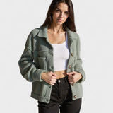 Selina | Mustard Fleece Jacket