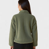 Selina | Mustard Fleece Jacket
