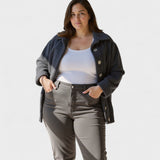 Selina | Mustard Fleece Jacket