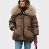 Sofia | Faux-Fur Collar Puffer Coat