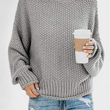 Vivien | Navy Textured Knit Jumper