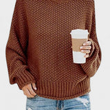 Vivien | Navy Textured Knit Jumper