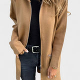 Verna | Soft Grey Layering Jacket