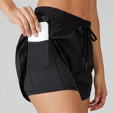 Violet | Drawstring Shorts