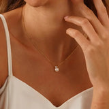 Madeleine | Pearl Pendant Necklace