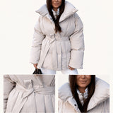 Ella | Belted Puffer Jacket