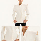 Emily | Structured Shoulder Blazer