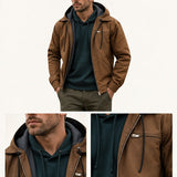 Gareth | Hooded Zip Jacket