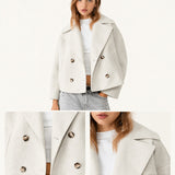 Roberta | Cropped Double-Breasted Jacket