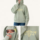 Vera | High-Neck Zip Hoodie